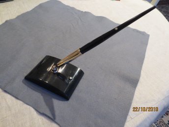 Mont Blanc Desk Set Mod 204 Svart 50 Tal 370753707 ᐈ Kop Pa Tradera