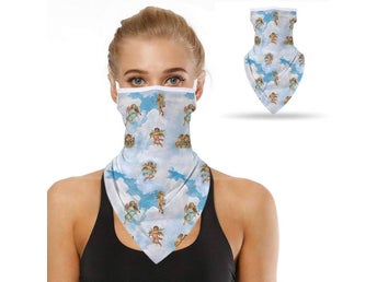 Sportig Stretchig Scarf Mask / Bandana För Män & Kvinnor
