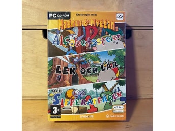 Magnus & Myggan: Alfabetsspelen, lek och lär samt Sifferaffären (PC CD-ROM)