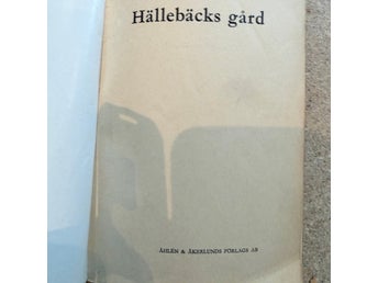 Hällebacks gård av Sigge Stark, 1960