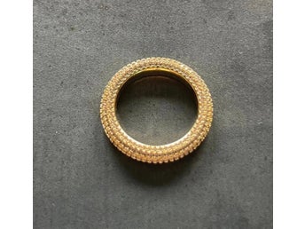@@ ANI JEWELS ~ CHUNKY PAVE RING GOLD 1495:- SLUTSÅLD NYSKICK! @@