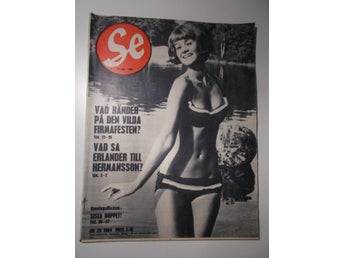 SE Nr 39 1964 Inger Åsell Lucia Sundsvall