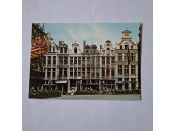Vykort Belgien, Bryssel.