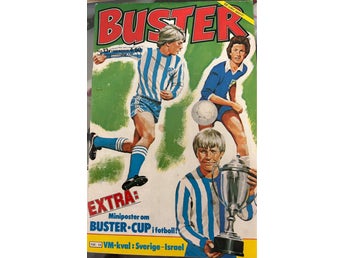 Serietidning Buster nr 14 från 1989