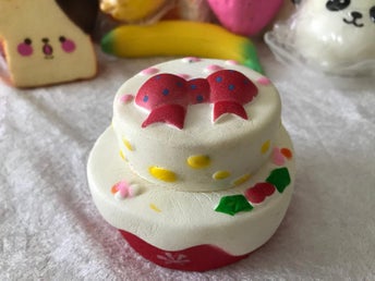 PU Jumbo Squishy Leksak, Tårta