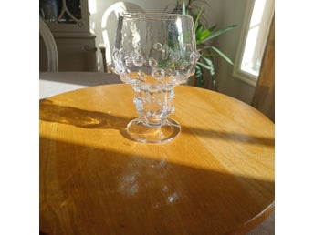 Glas med bubblor
