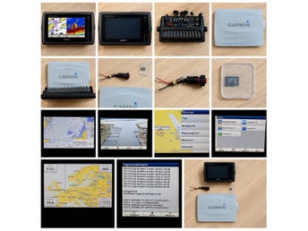 Gpsmap 721XS+Bluechart G3 Vision HD 2026 Hela nord Europa