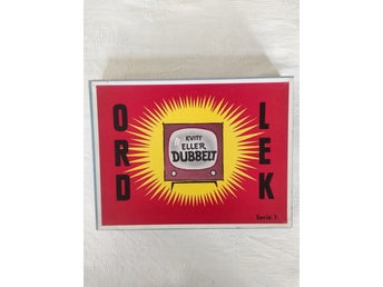 Kvitt eller Dubbelt - Retro- Ordlek Serie 1