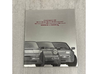 Porsche Broschyr