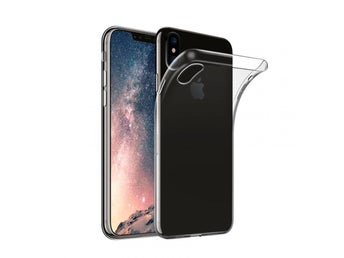 Genomskinlig Silikon Skal för iPhone XS MAX