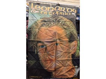 Ny/oanvänd! Vintage/retro! Leonardo Di Caprio Poster Flag