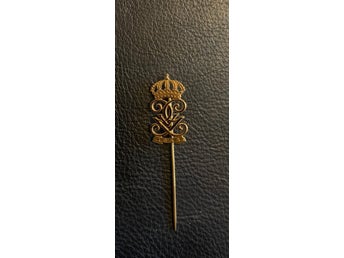 Gustaf V Pins Nål 1948 Vintage