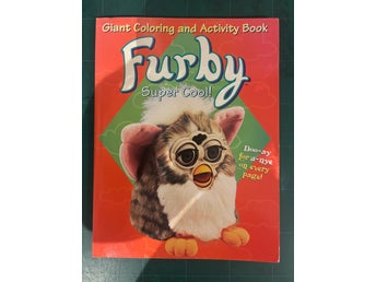 Furby Super Cool! Jättefint Målar- och Aktivitetsbok, Modern Publishing, 1999