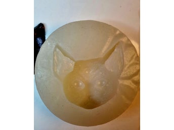 Form för gjutning av katt huvud - unik design