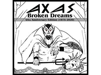 Axas -Broken dreams DCD S/S American 70s hardrock