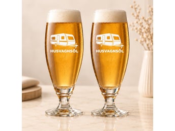 Husvagnsöl Ölglas - 2st