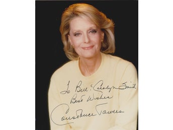 CONSTANCE TOWERS AMERICAN ACTRESS & SINGER AUTOGRAF FOTO