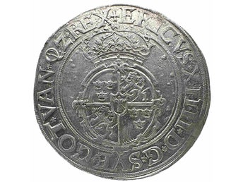 Erik XIV, Stockholm - 16 Öre 1563 med QR REX - Praktexemplar för typen