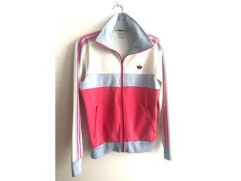 Adidas freizeit original trackjacka begränsad upplaga [Pink & Blue] 48 / M