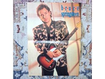 Nostalgi Bruce Springsteen Affisch 1990-Talet