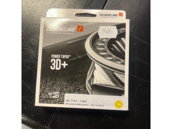 Guideline Power Taper 3D+ förlina 7/8DH (pre-looped)