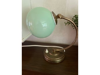 Retro Art deco/funkis bordslampa vägglampa 30-tal