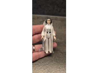 Vintage Star Wars Princess Leia actionfigur med tillbehör