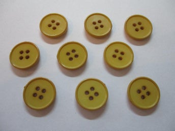 NATUR KNAPPAR 9 x 15mm