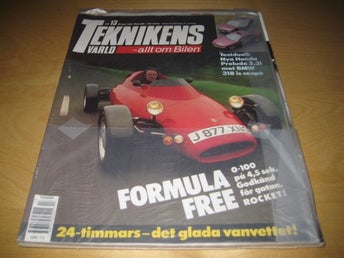 TEKNIKENS VÄRLD NR 13 1992 TEST: NYA HONDA PRELUDE 2,3i.