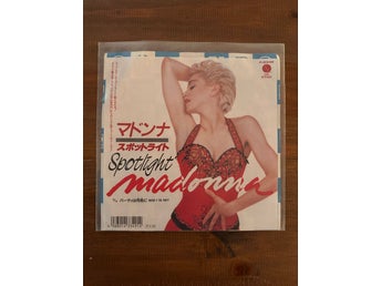 Madonna : Spotlight (japansk vinyl single) | Köp på Tradera