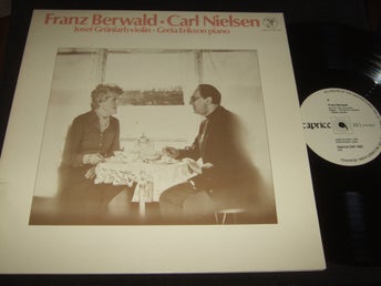 LP - FRANZ BERWALD/CARL NIELSEN. Joseph Grünfarb, violin/ Greta Erikson... 1978