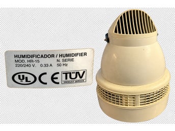 Humidifier HR-15 Luftfuktare 220/240V – Industriell Modell