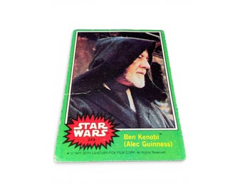 Star Wars Ben Kenobi (Alec Guinness) samlarkort