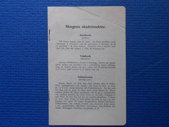 Skogens skadeinsekter 1927