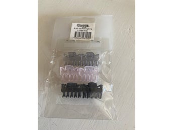 Hårklämmor, 6-pack