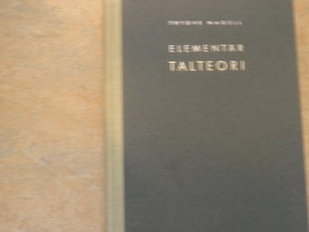 Elementär Talteori av Tryggve Nagell, 1950