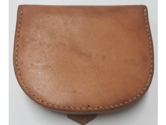 Vintage Plånbok för lädermyntwallet