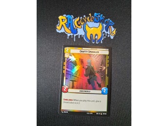 Crafty Smuggler Common Foil 207/252 Spark of the Rebellion (SOR) Star Wars Unlim