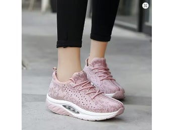 Bekväma Sneakers – Lätta, Stötdämpande & Trendiga! Storlek 37