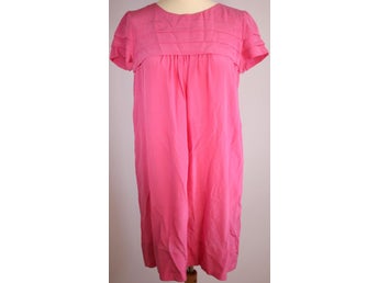 Gerard Darel ‘Pablo’ ladies pink silk summer dress circa 1990s - EU 38 / UK 10