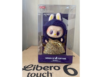 Ny Labubu Pop Mart The Monsters Pronounce Wings of Fortune Vinyl Plush