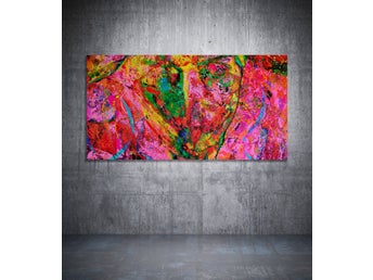 Original art-piece by renowned Artist Max-Alm Norell benefitting cancer research