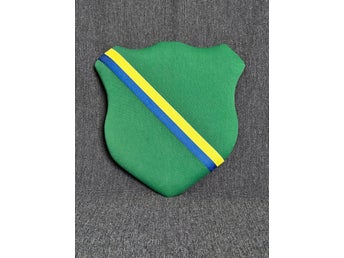 Märkestavla för simmärken/smycken Grön /heja Sverige