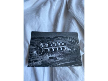 Vykort , Flygfoto av byggnad holländsk dammbygge’?!