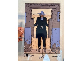 Moebius (GIR) Mister Blueberry Acrylic Serigrafisk tryck