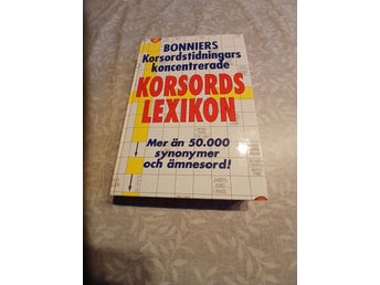 Bonniers Korsordslexikon, Sara Säthersten, 1998