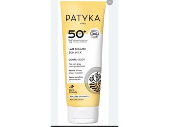 Patyka Sun Milk SPF 50. 100ml.