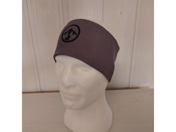 Grått pannband - unisex - Oanvänd