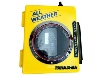 Vintage Panasiba All Weather Freestyle Bärbar Kassettbandspelare