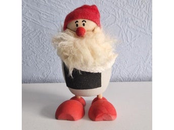 Tomte Bo Svensk Konsthantverk Jul 60-TAL 70-TAL Made In Sweden VINTAGE